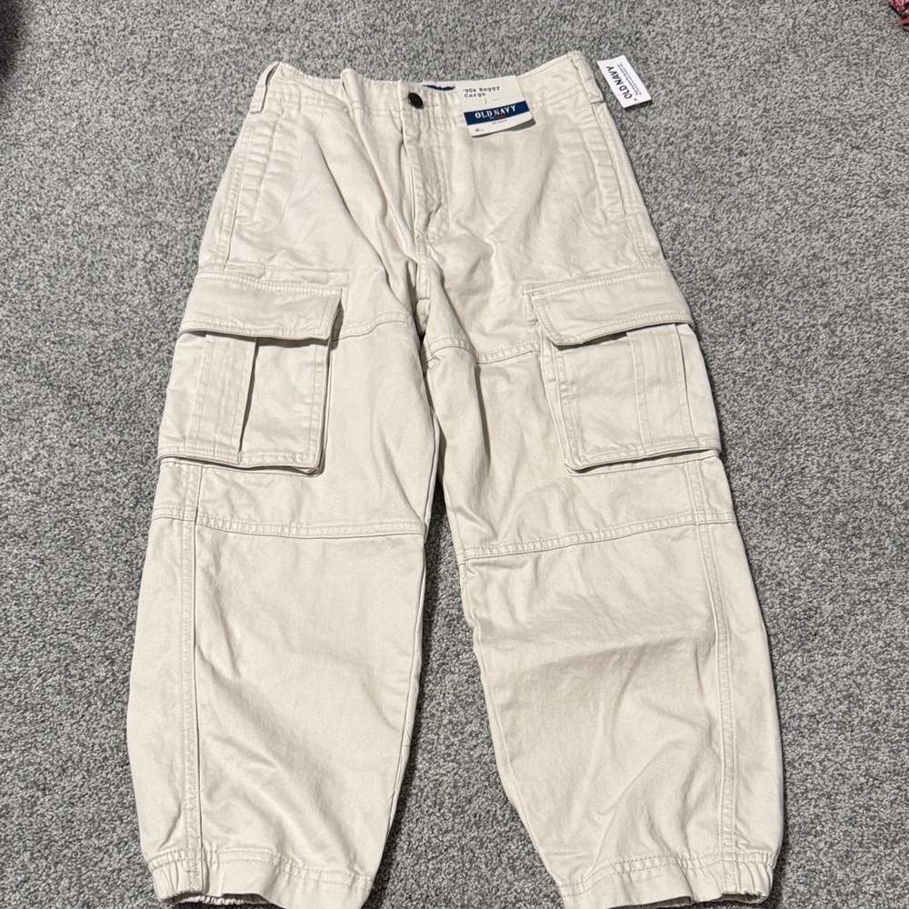 Old Navy Men's Light Tan Cargo Pants